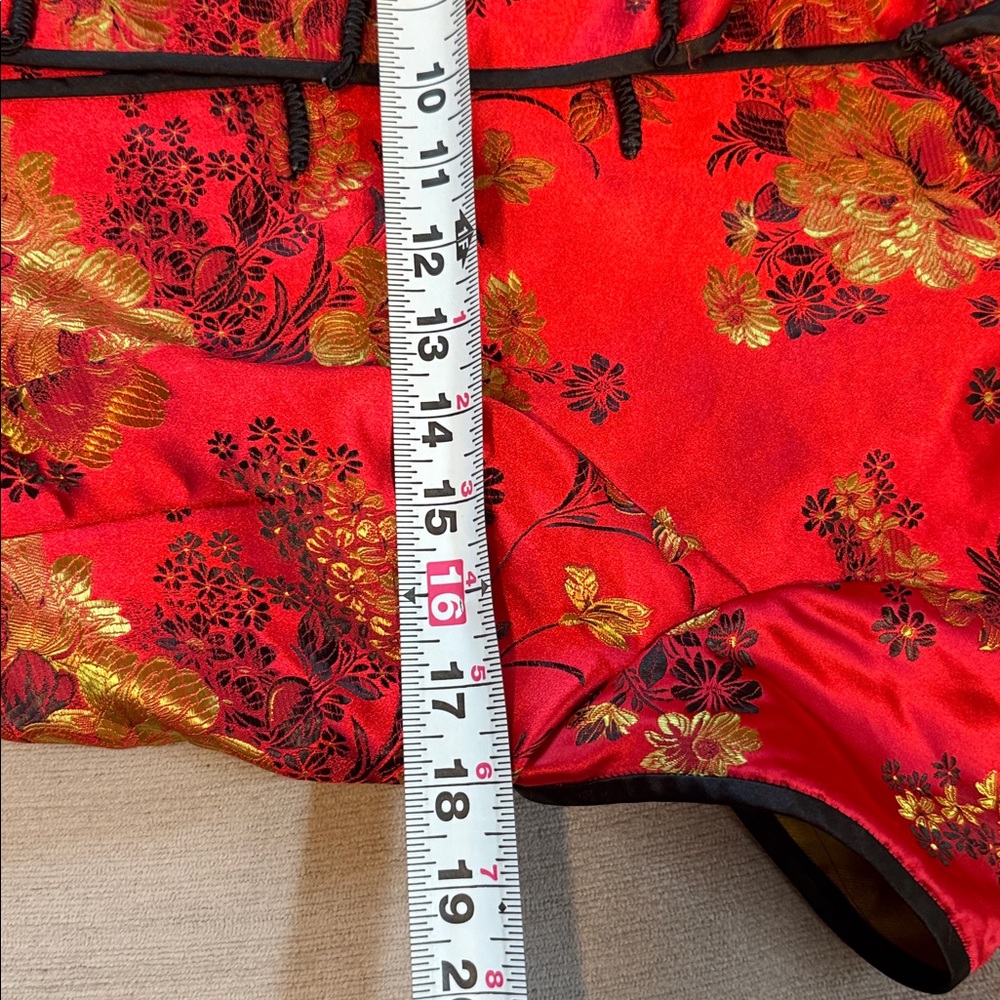 Robbie Bee Red Kimono Shirt - Picture 7 of 10